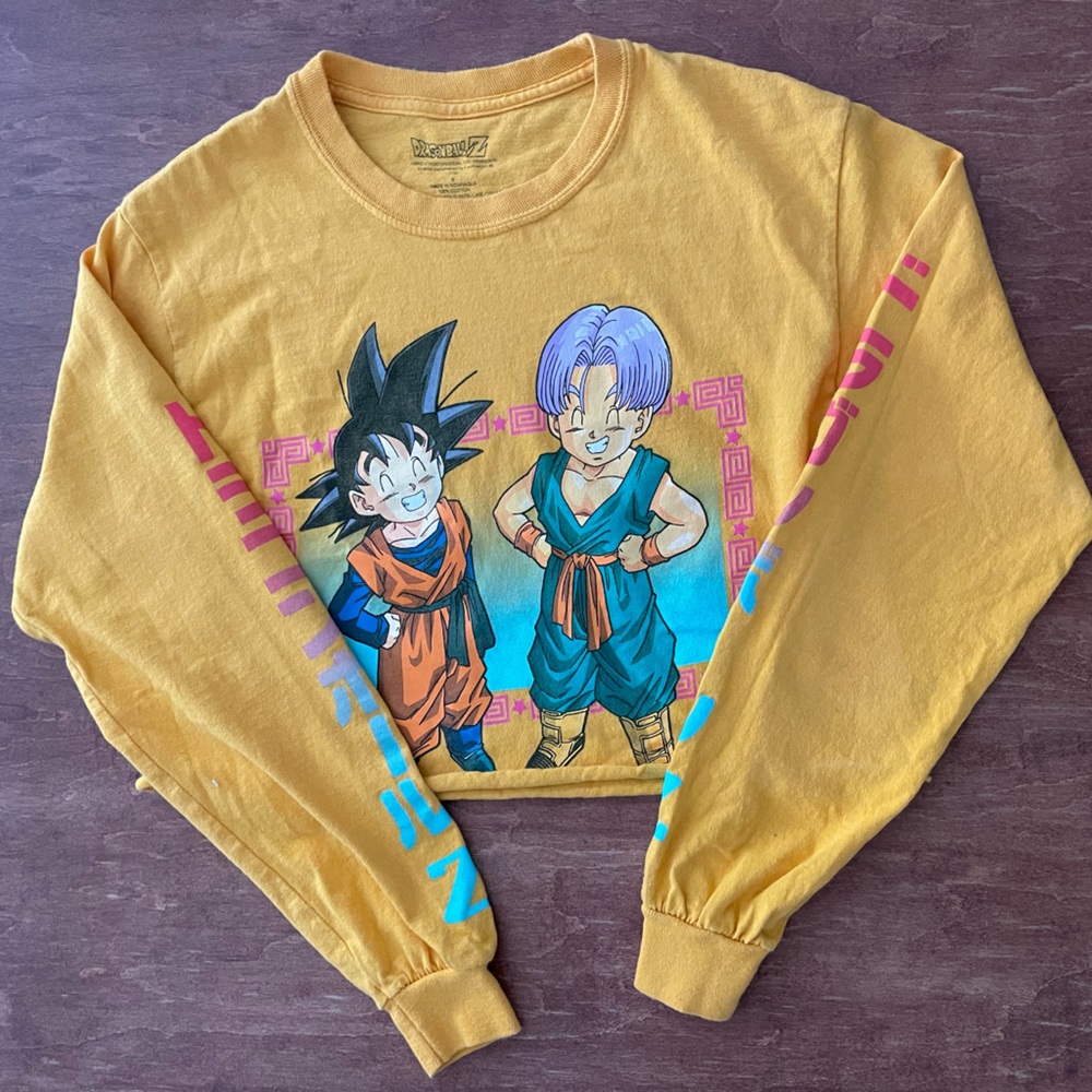 Dragon Ball Z Long sleeve Crop